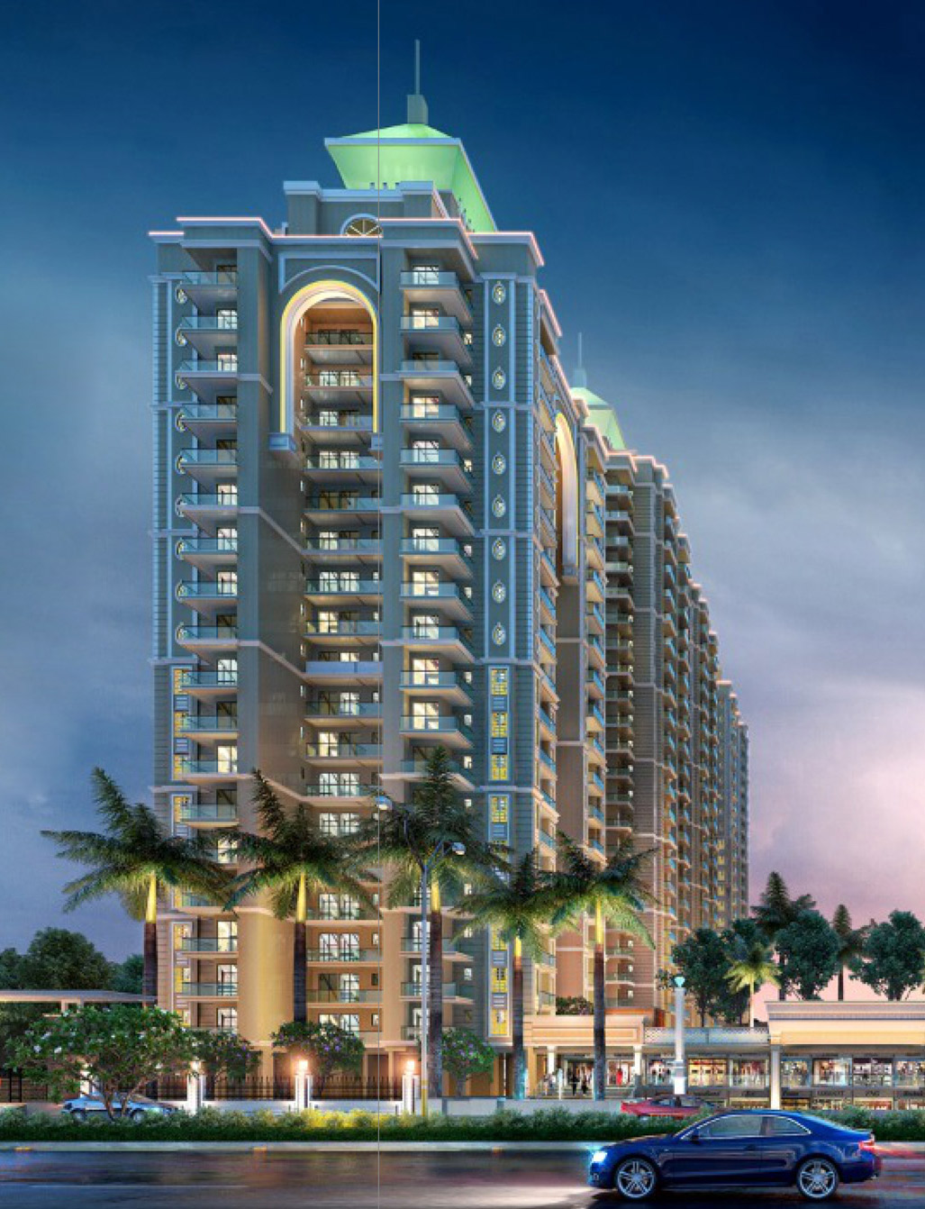 Spring Elmas Sector 12 Noida Extension - 3 & 4 BHK Luxury Flat Price